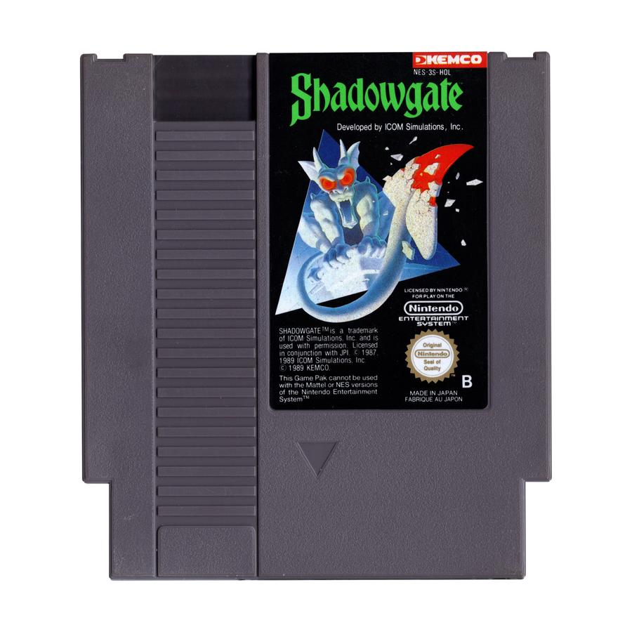 NES-Shadowgate (Losse Cassette) Tweedehands