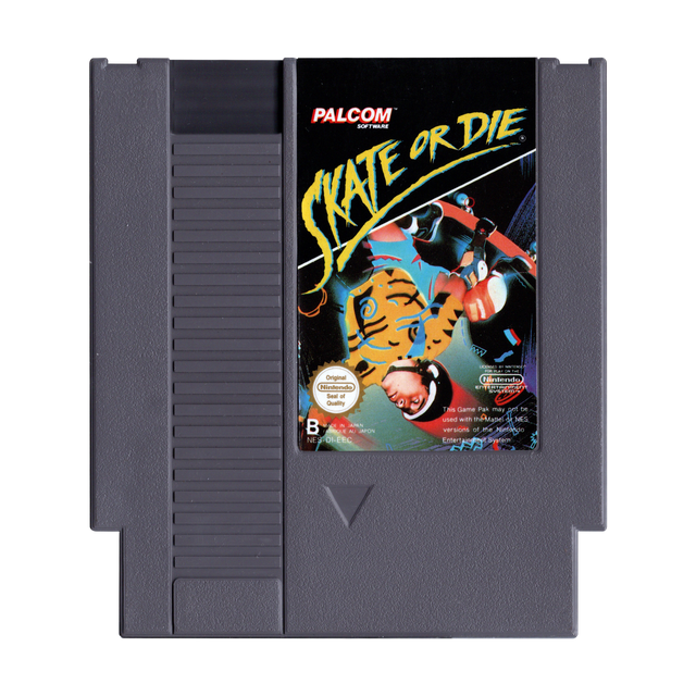 Nintendo NES Skate or Die, losse cassette, tweedehands
