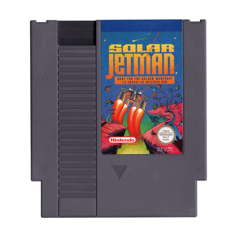 NES-Solar Jetman - Hunt for the Golden Warpship (Losse Cassette) Tweedehands
