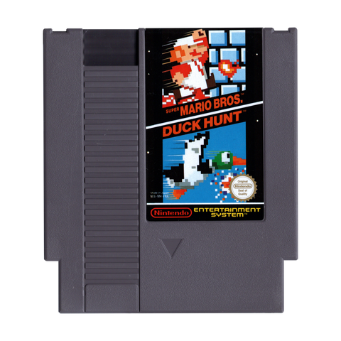 NES-Super Mario Bros & Duck Hunt (Losse Cassette) Tweedehands
