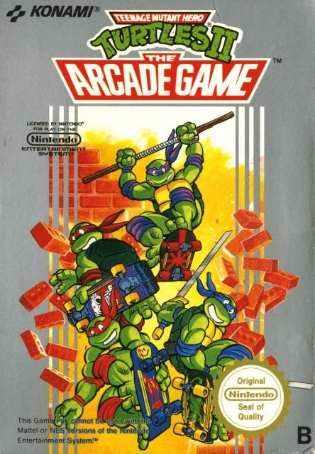 NES-Teenage Mutant Hero Turtles II: The Arcade Game (In doos) Tweedehands
