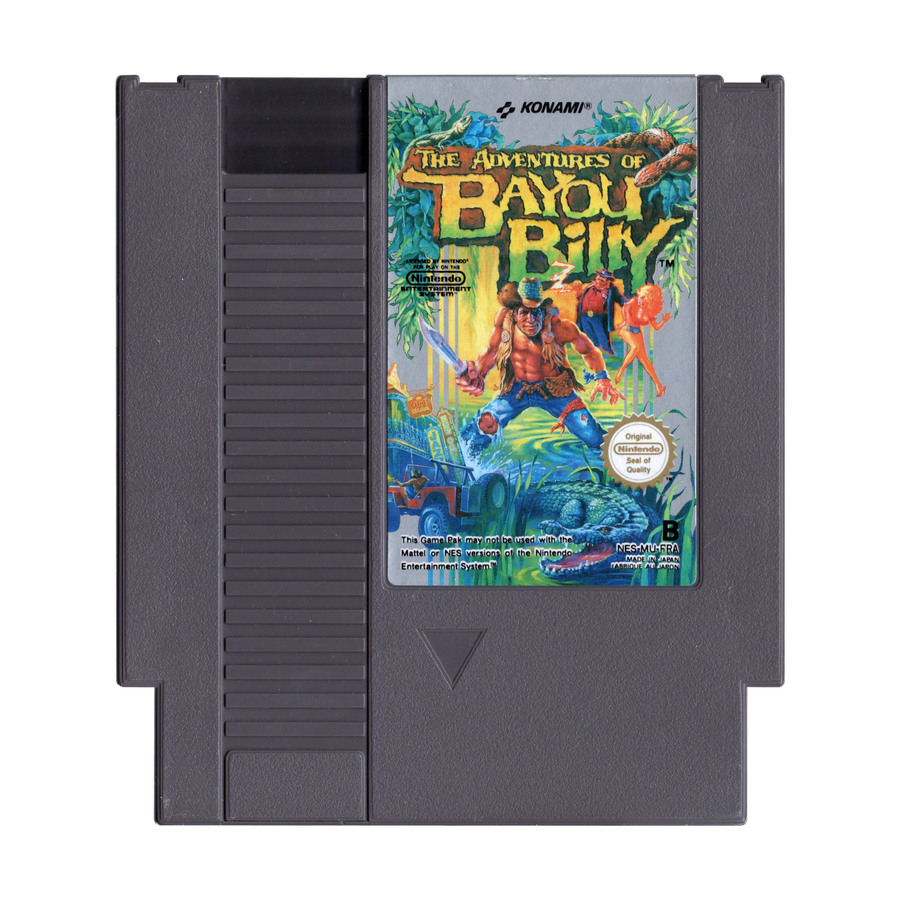 NES-The Adventures of Bayou Billy (Losse Cassette) Tweedehands