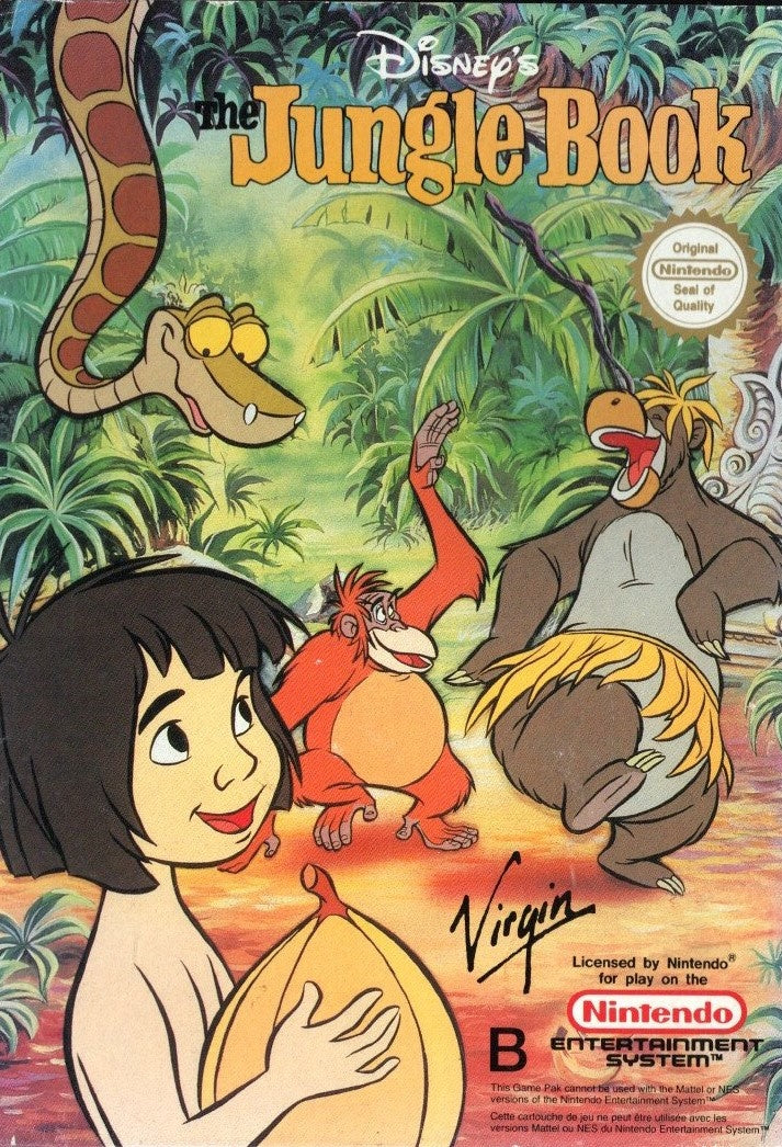 NES-The Jungle Book (In doos) Tweedehands