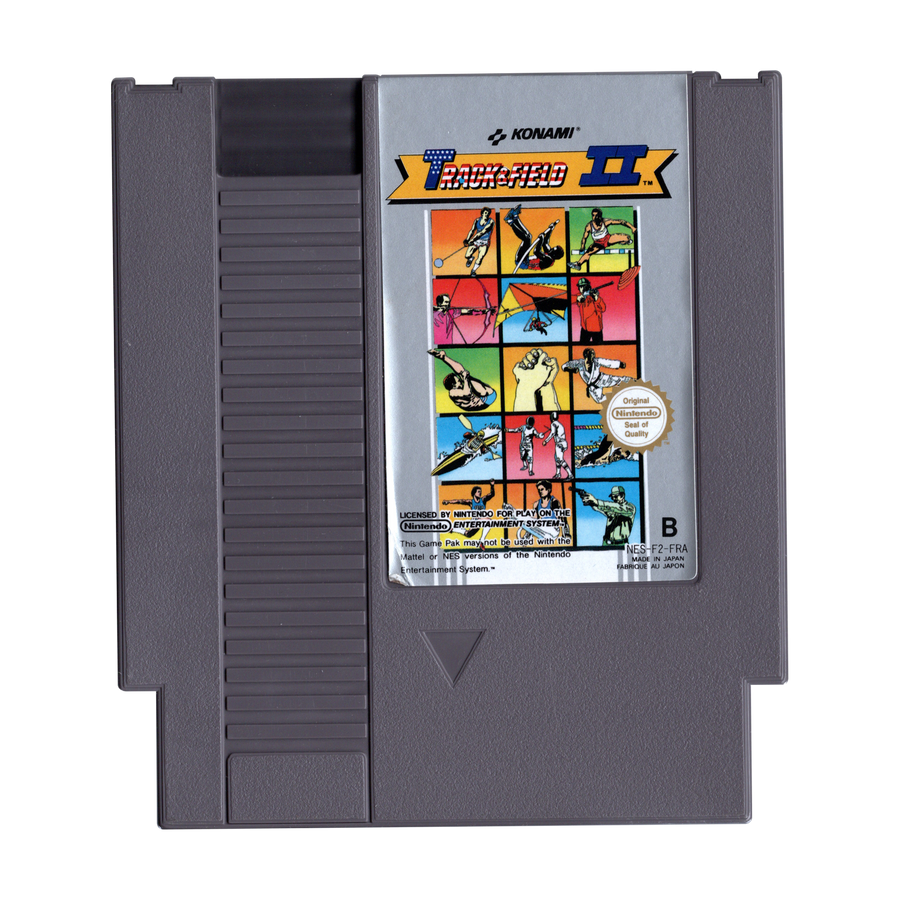 NES-Track & Field 2 (Losse Cassette) Tweedehands