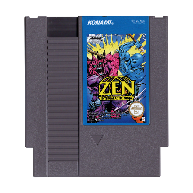 Nintendo NES Zen Intergalactic Ninja, losse cassette, tweedehands