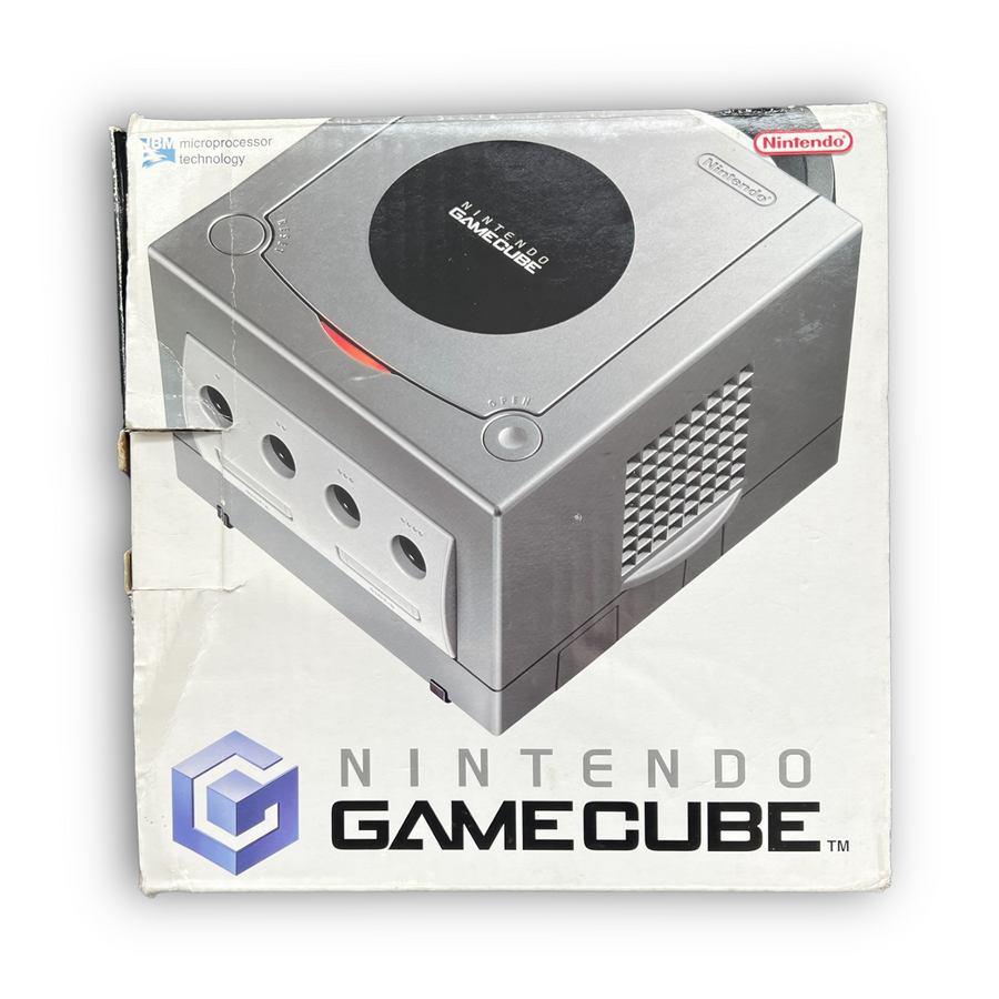Nintendo-Gamecube Console - Zilver (In doos) Tweedehands