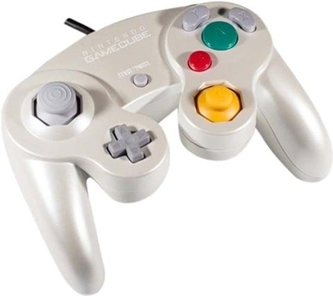 Nintendo-Gamecube Controller - Parel Wit (Pearl White) Tweedehands