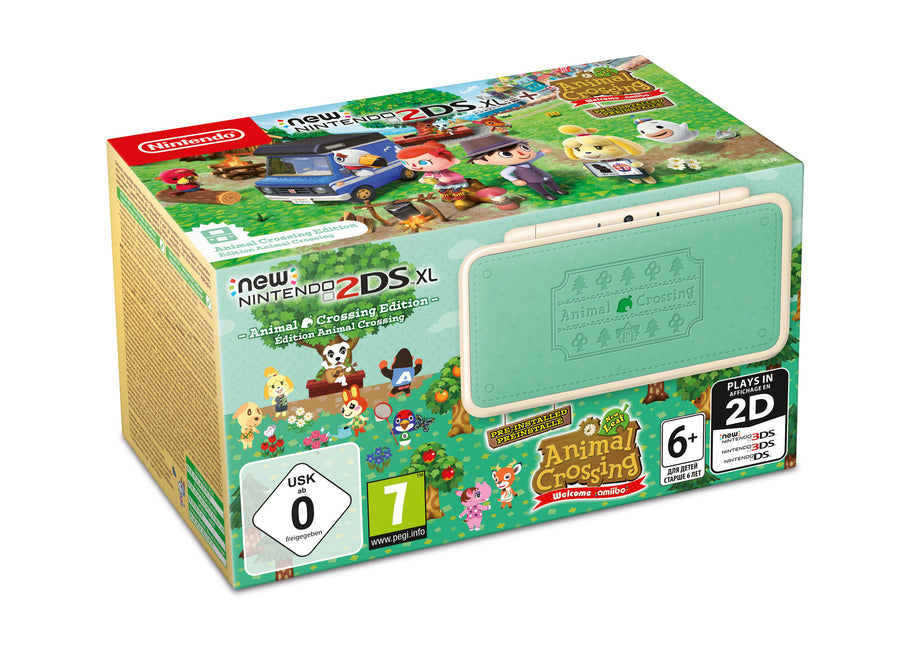 Nintendo-New 2DS XL Console - Animal Crossing Edition (in doos) Tweedehands