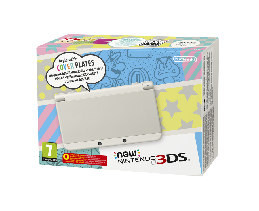 Nintendo-New 3DS Console - Wit (Nieuw in doos)-tweedehands