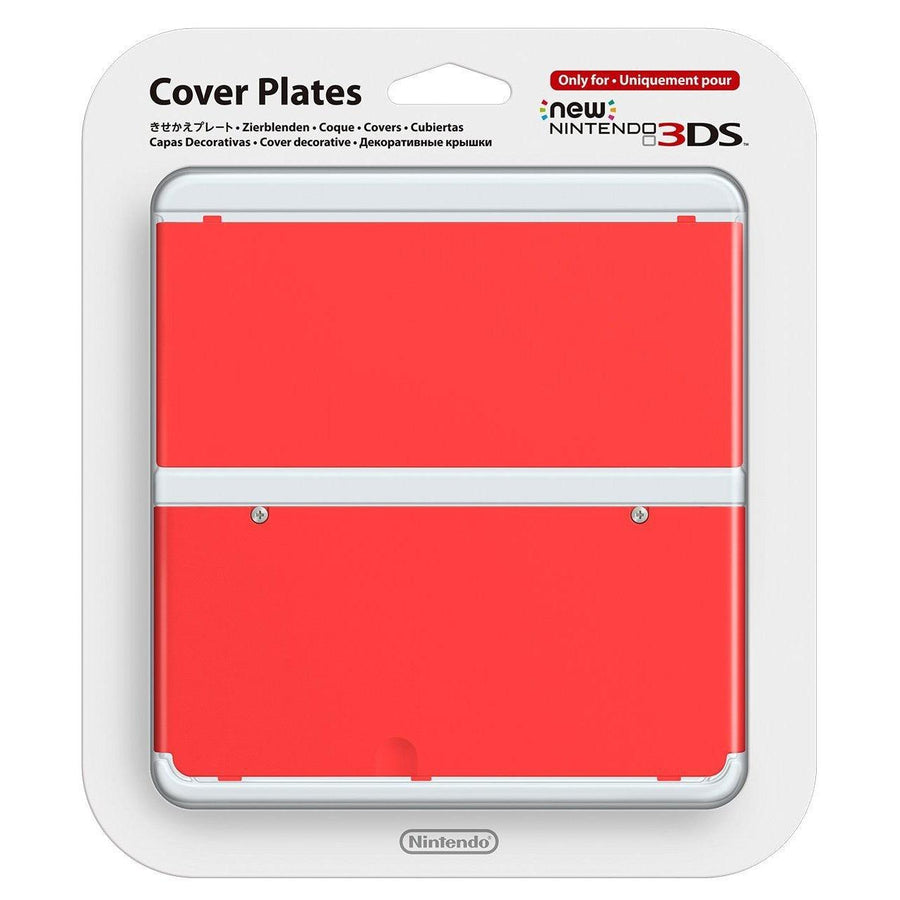 Nintendo-New 3DS Cover Plates - Rood Tweedehands