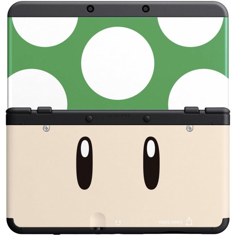 Nintendo-New 3DS Cover Plates - Toad Groen Tweedehands