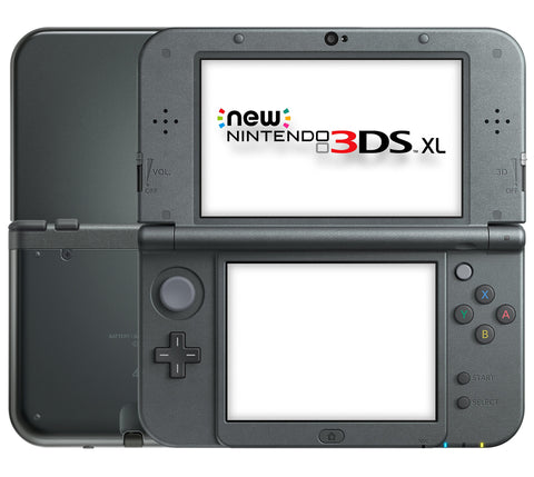 Nintendo-New 3DS XL Console - Zwart / Metallic Black Tweedehands