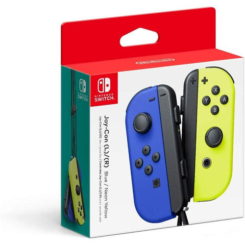 Nintendo-Switch Joy-Cons Set - Blauw/Geel (In doos) Tweedehands