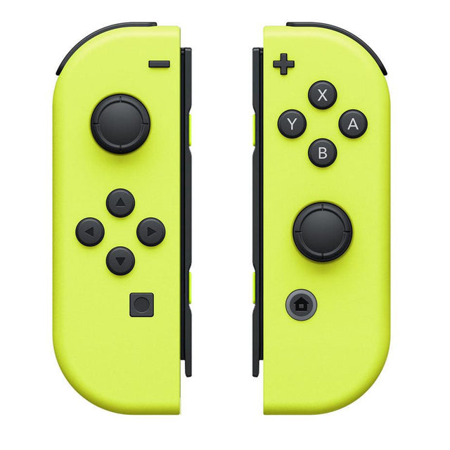 Nintendo Switch Joy-Con set, geel, voorkant, tweedehands
