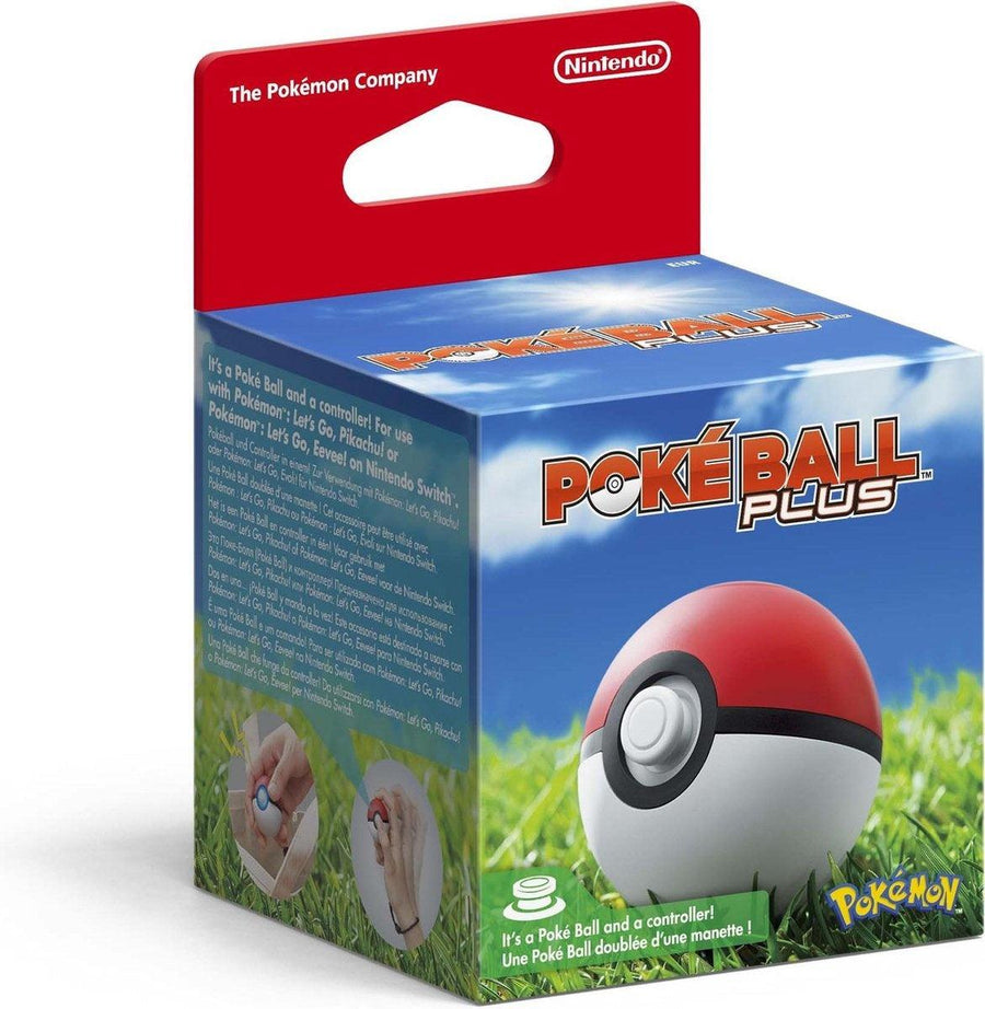 Nintendo-Switch Poke Ball - Let's Go Pokemon PokeBall Controller (In doos) Tweedehands