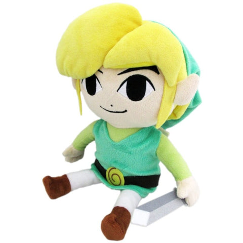 Nintendo-The Legend of Phantom Hourglass Knuffel - Link - 18 cm (Nieuw)