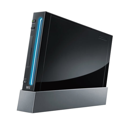 Nintendo-Wii Console - Zwart (zonder kabels) Tweedehands