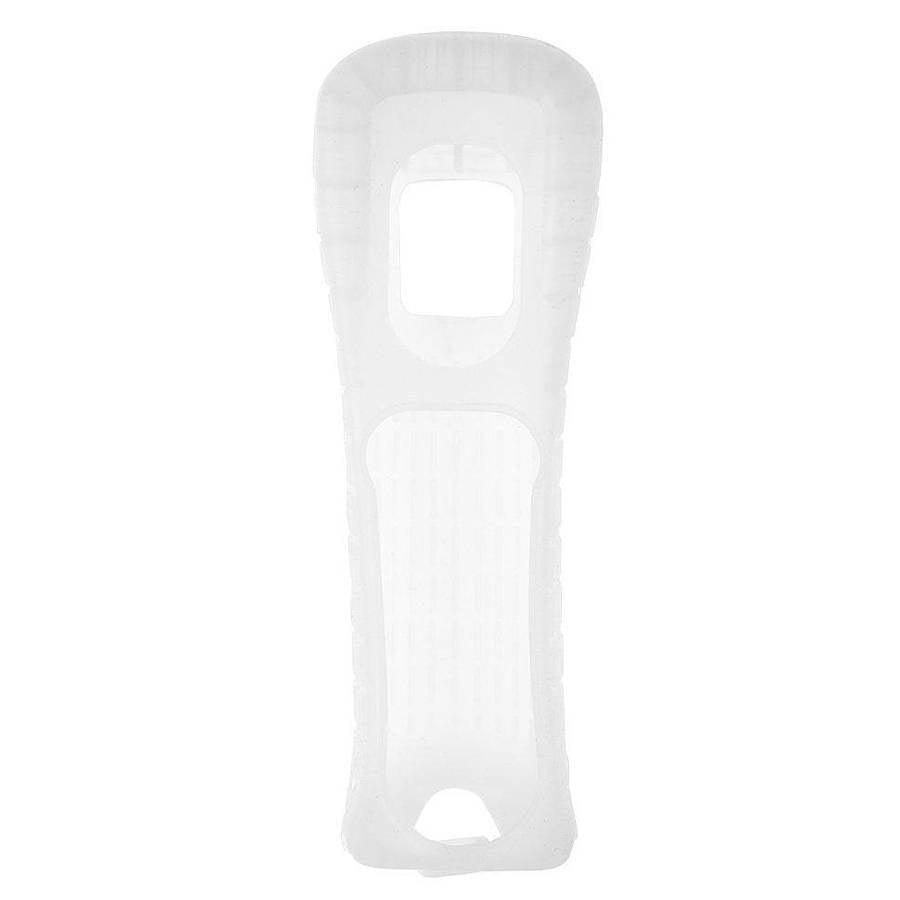 Nintendo-Wii Remote Controller Siliconen Bescherm Cover - Wit Tweedehands