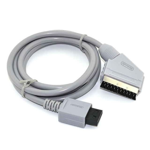 Nintendo Wii SCART-kabel, vooraanzicht, tweedehands