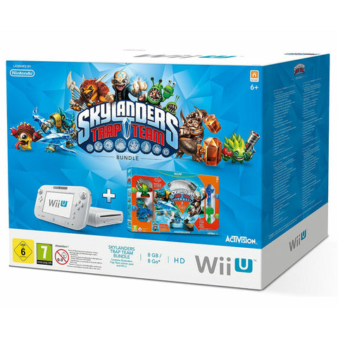 Nintendo-Wii U Console incl. Gamepad - Wit + Trap Team Bundel (In doos) Tweedehands