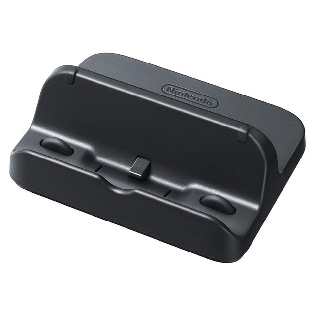 Nintendo Wii U GamePad oplaadstation, zwart, schuin van voren, tweedehands