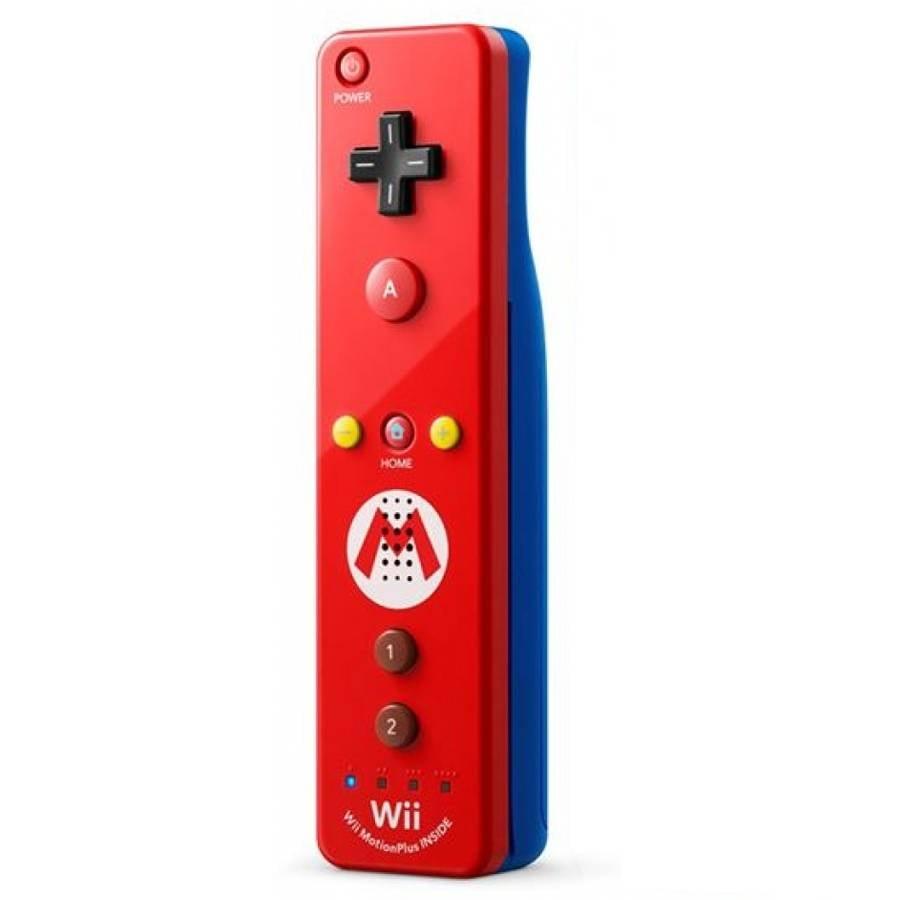 Nintendo-Wii / Wii U Remote Motion Plus - Mario Edition (Controller) + Orginele hoes Tweedehands