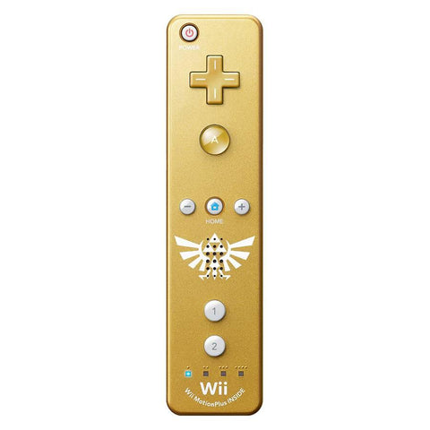 Nintendo-Wii / Wii U Remote Motion Plus - Zelda Edition (Controller) + Orginele hoes Tweedehands