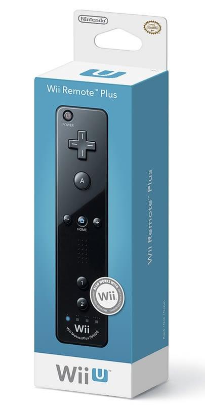 Nintendo-Wii / Wii U Remote Motion Plus - Zwart (Controller) (Nieuw)