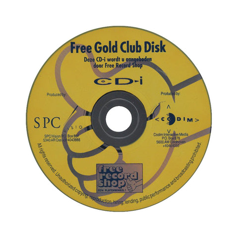 Philips CD-i / CDi-Free Gold Club Disk Tweedehands