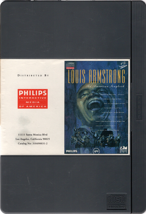 Philips CD-i / CDi-Louis Armstrong An American Songbook Tweedehands