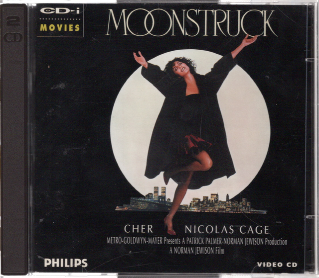 Philips CD-i Moonstruck, doos voorkant, tweedehands
