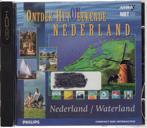 Philips CD-i / CDi-Ontdek het Onbekende Nederland Tweedehands