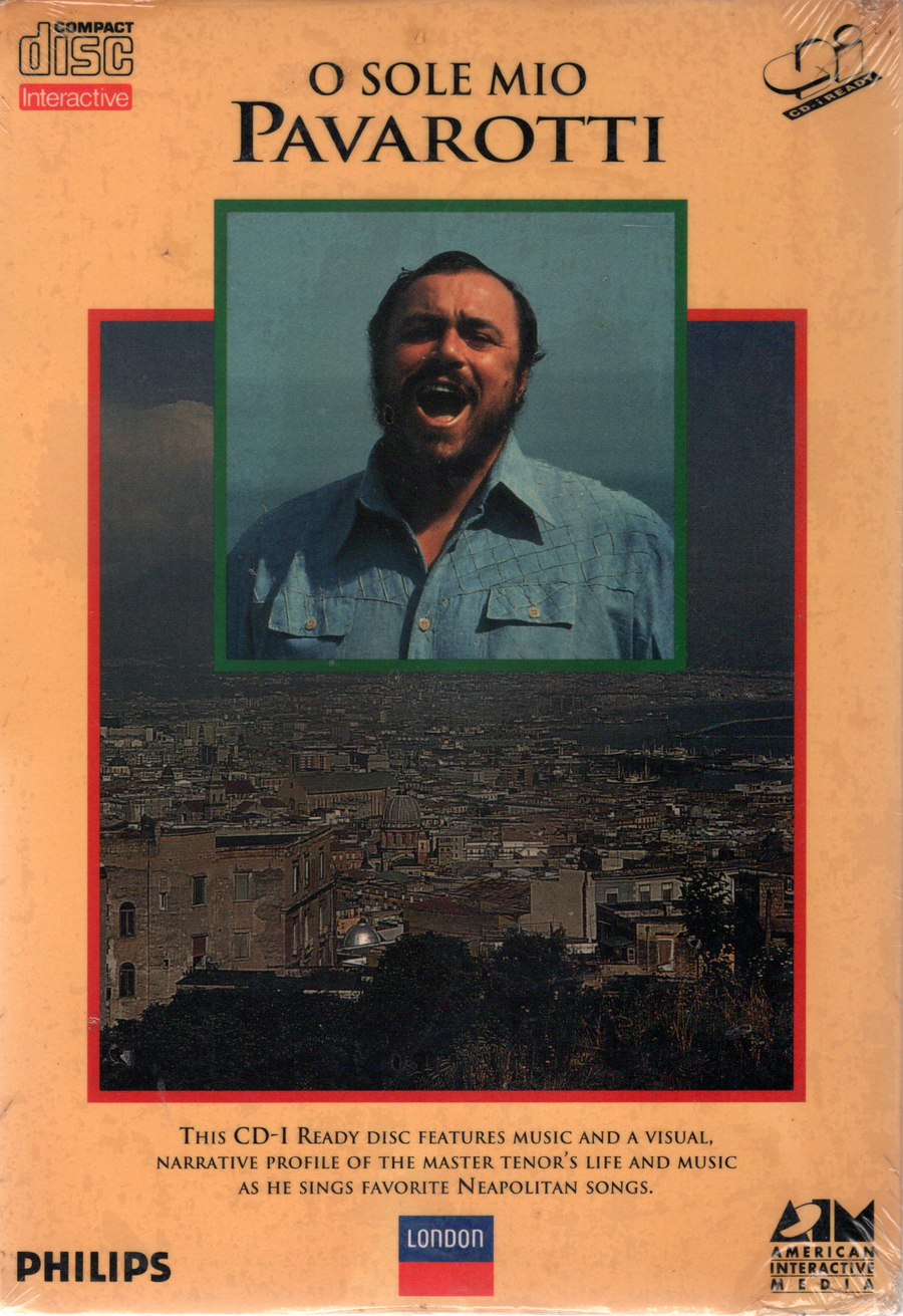 Philips CD-i / CDi-Pavarotti O Sole Mio (Geseald)