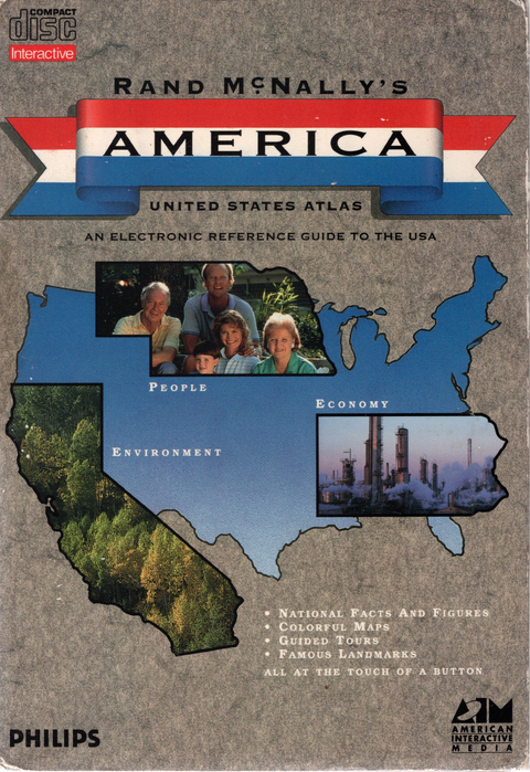 Philips CD-i / CDi-Rand McNally's America: US Atlas Tweedehands