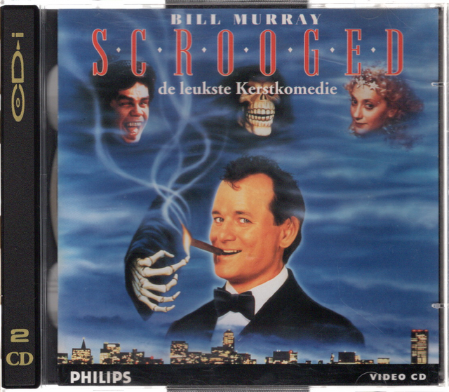 Philips CD-i Scrooged, doos voorkant, tweedehands