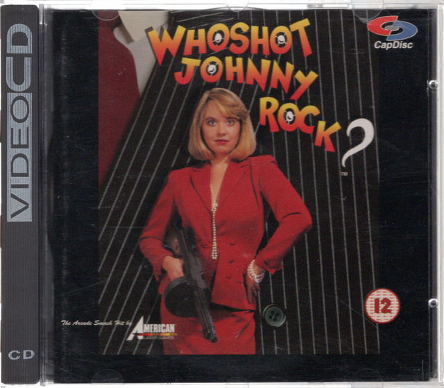 Philips CD-i Who Shot Johnny Rock, doos voorkant, tweedehands