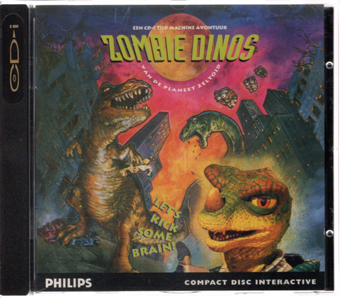 Philips CD-i / CDi-Zombie Dinos van de Planeet Zeltoid Tweedehands