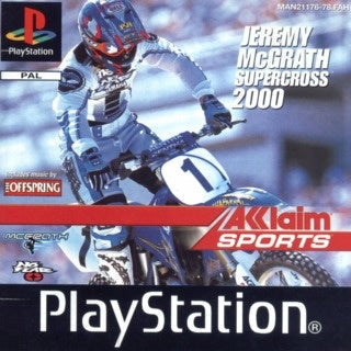 Playstation 1-Jeremy McGrath Supercross 2000 Tweedehands