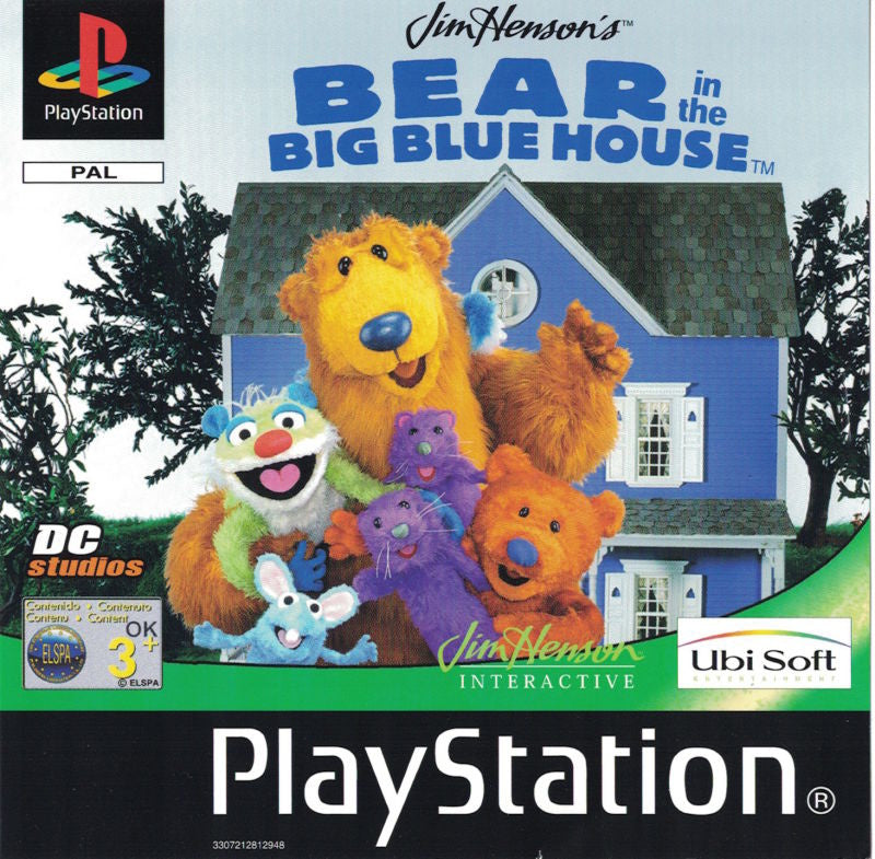 Playstation 1-Jim Henson's Bear in the Big Blue House Tweedehands