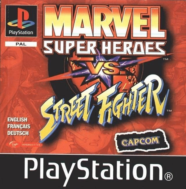 Playstation 1-Marvel Super Heroes vs. Street Fighter Tweedehands