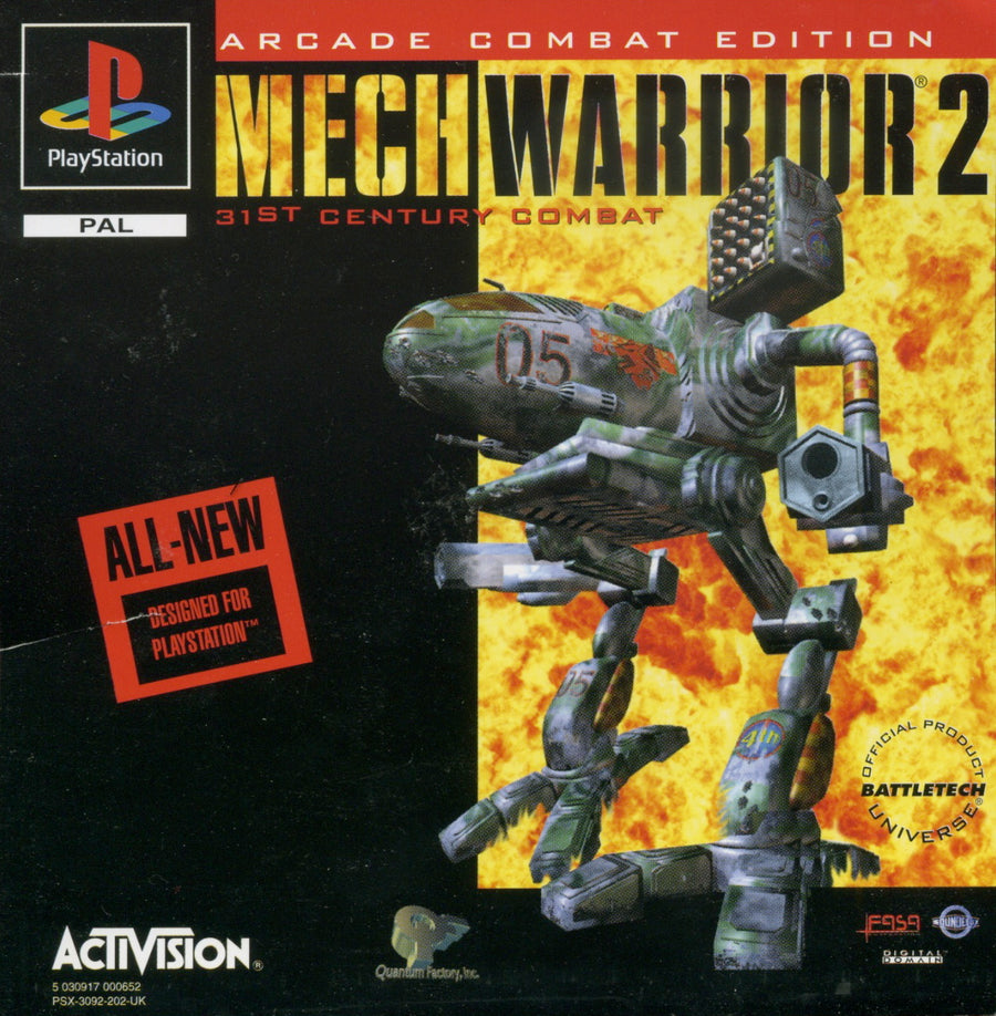 Playstation 1-MechWarrior 2: 31st Century Combat Tweedehands