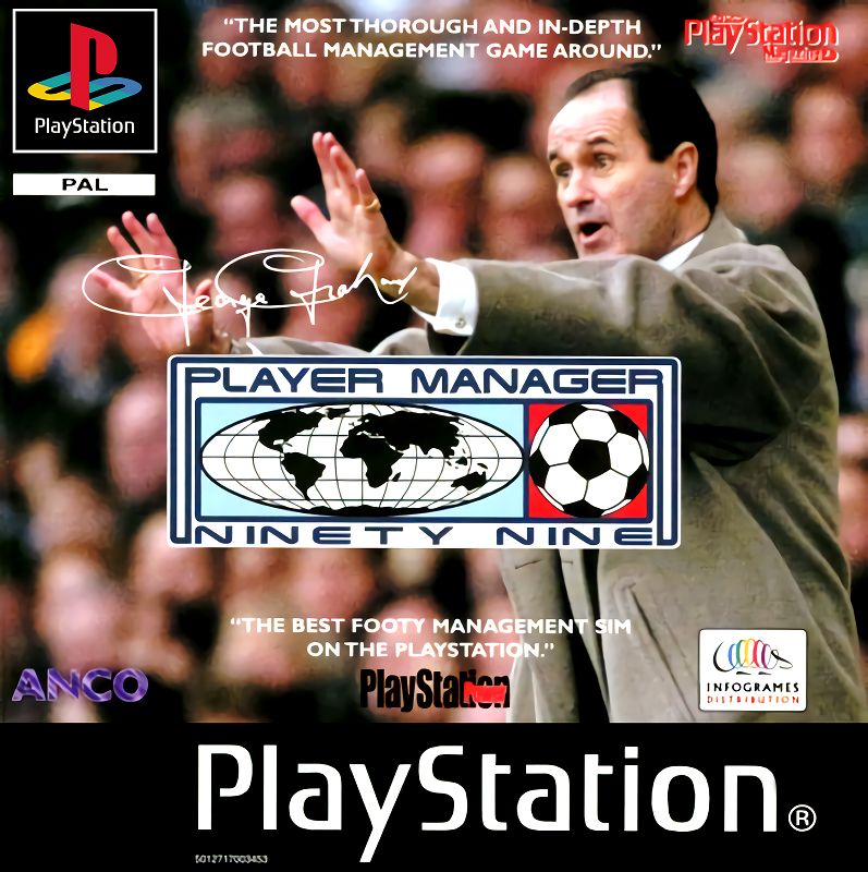 Playstation 1-Player Manager Ninety Nine Tweedehands