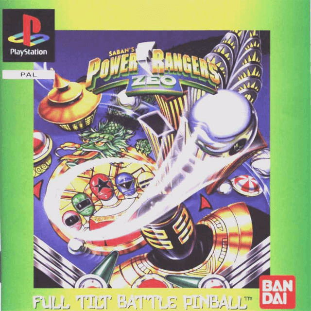 Playstation 1-Power Rangers Zeo: Full Tilt Battle Pinball Tweedehands