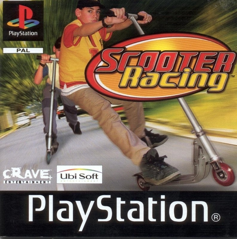 Playstation 1-Scooter Racing Tweedehands