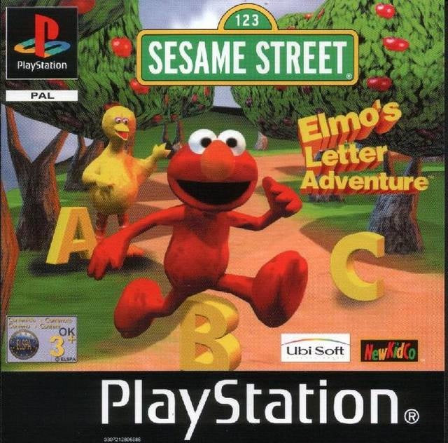 Playstation 1-Sesame Street: Elmo's Letter Adventure Tweedehands