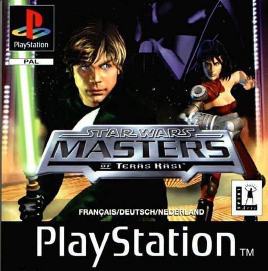 Playstation 1-Star Wars: Masters of Teras Kasi Tweedehands