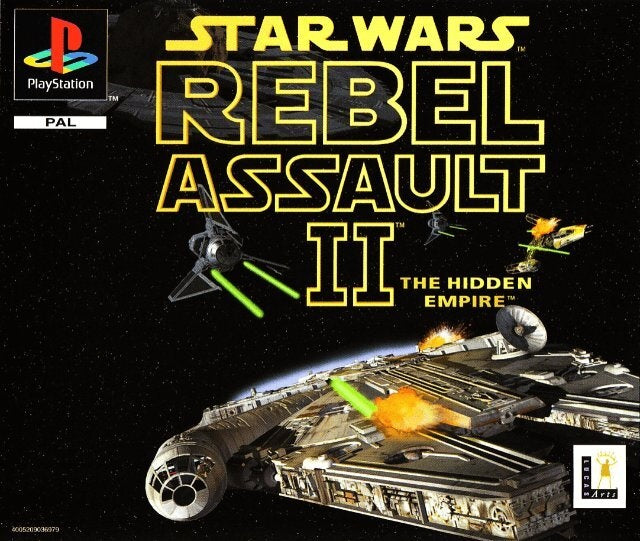 Playstation 1-Star Wars Rebel Assault II: The Hidden Empire Tweedehands