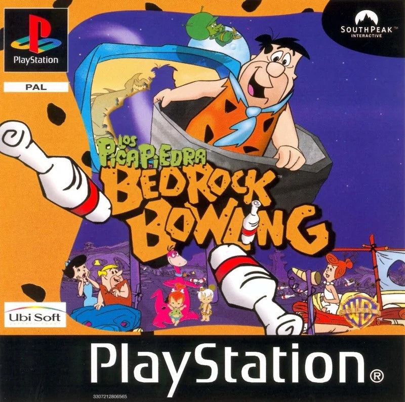 Playstation 1-The Flintstones: Bedrock Bowling Tweedehands