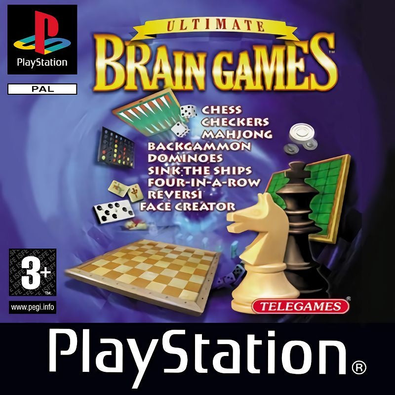 Playstation 1-Ultimate Brain Games Tweedehands