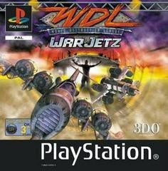 PlayStation 1 WDL World Destruction League War Jetz, doos voorkant, tweedehands